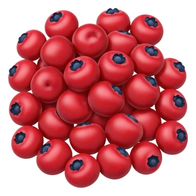 arandanos rojos sticker