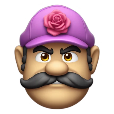 rose city games will lewis as wario sticker