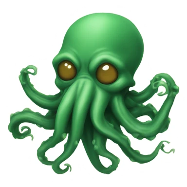 Cthulhu with phone  sticker