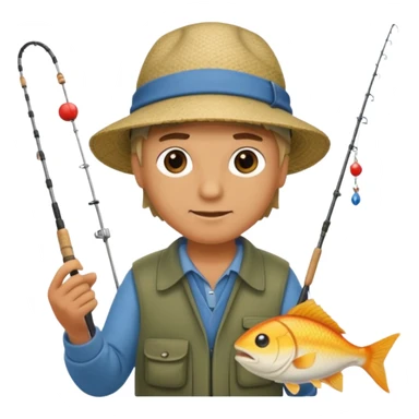 удочки, снасти, приманка, рыбаки sticker