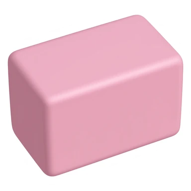 pastel pink yoga block sticker