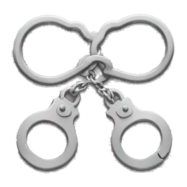 handcuffs key sticker