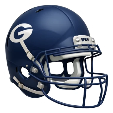 College football player helmet in a deep, dark color

 sticker