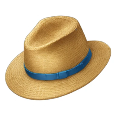 Chat avec un chapeau de paille  sticker