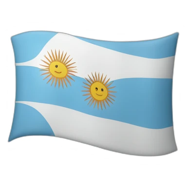 argentina flag sticker