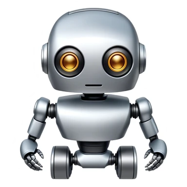 grok ai robot sticker