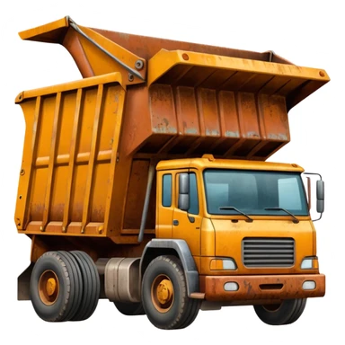 Camión volquete sticker