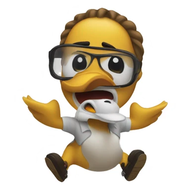 Let it roll off your back like a duck sticker