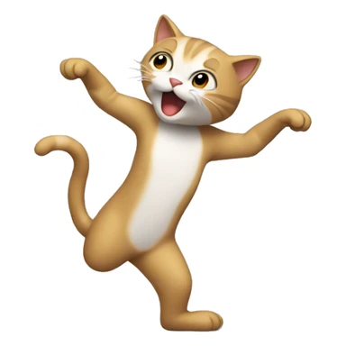 Gato bailando  sticker