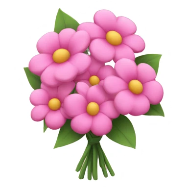 Pink Flower Bouquet  sticker