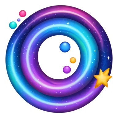 Galaxy sticker
