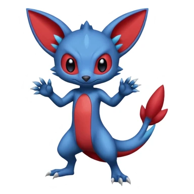 Scizor-Stitch-Sneasel-fusion (full body) sticker
