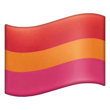 Bandera lesbiana  sticker