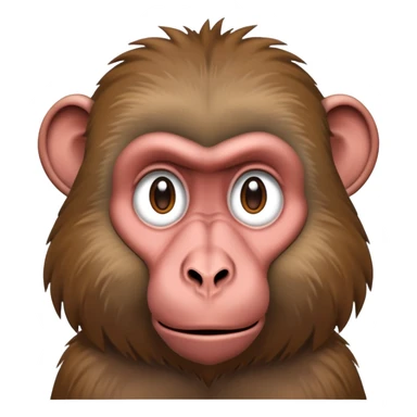 Baboon sticker