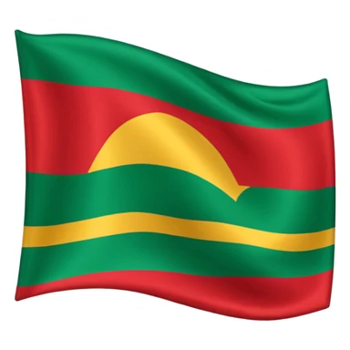 A bandeira do estado do Rio Grande do Sul, Brasil sticker