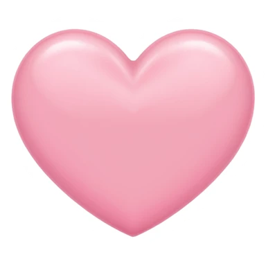Baby Pink heart sticker