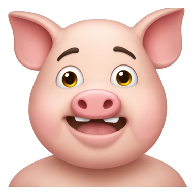 Vida de un cerdito moderno sticker