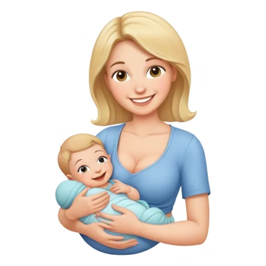 Breastfeeding mom sticker