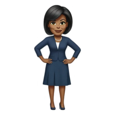michelle obama sticker