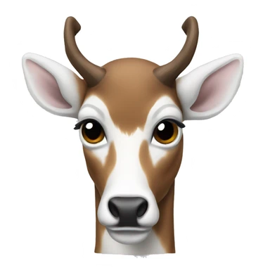 Piebald deer  sticker