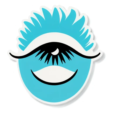 Lashes  sticker