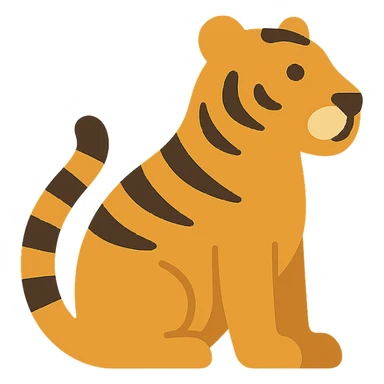 Tiger sticker