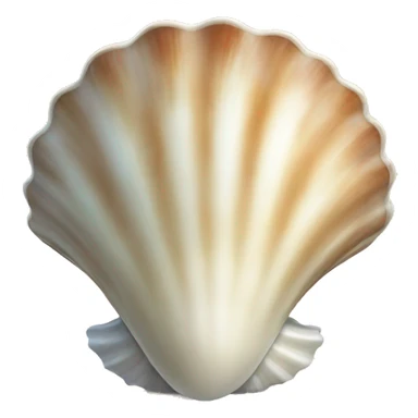 Sea shell sticker