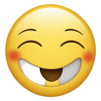 Happy crying face with surrounding hearts sticker