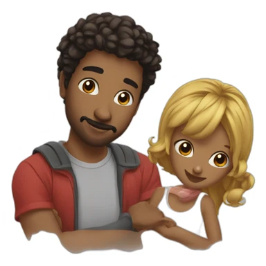 Laink from the duo laink & terracid french youtubeurs sticker