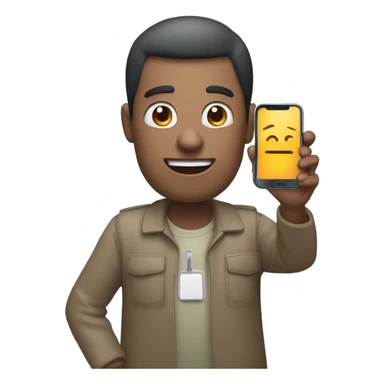 Me updating my phone  sticker