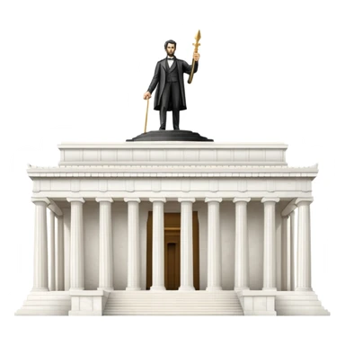 Lincoln Memorial sticker