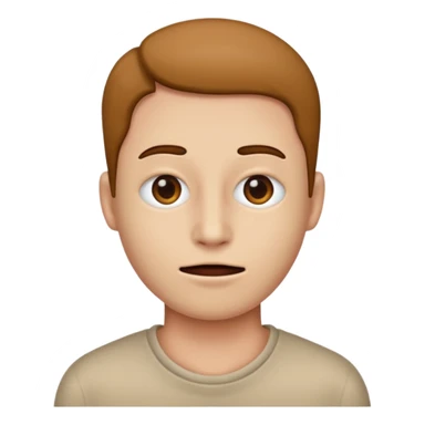 Emoji de persona sin boca sticker