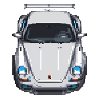 Porsche sports car sticker