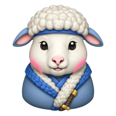 A sensei that is a sheep sticker