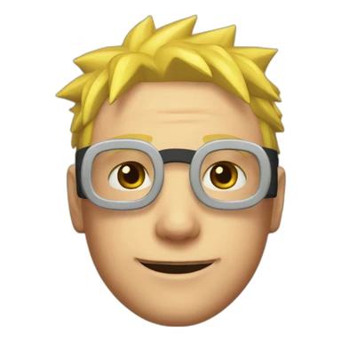 Naruto-avec-des-lunettes-de-soleil sticker