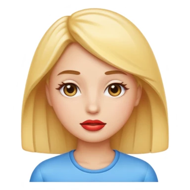 Clean girl emojis sticker