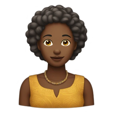 Maman Africaine  sticker