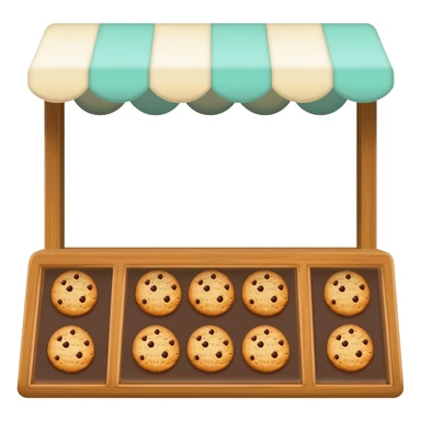 Cookies stand sticker