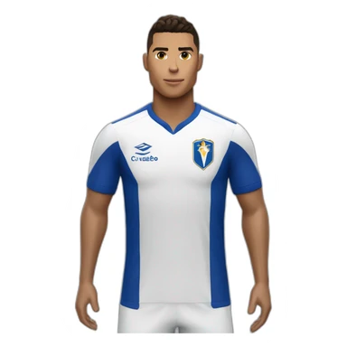 ronaldo fenomeno camisa do cruzeiro sticker