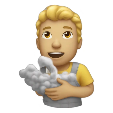 morning haze sticker