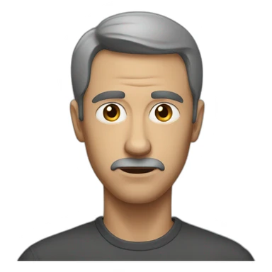 MAN IN TENSION  sticker