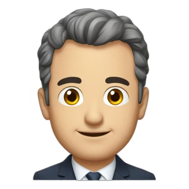 Gérard Darmanin sticker