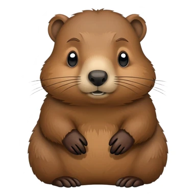Groundhog vert sad sticker