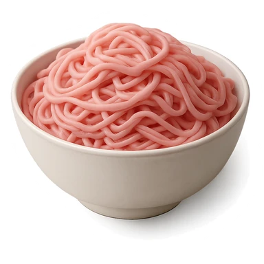 pink noodles sticker