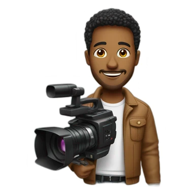 filmmaker cam feliz sticker