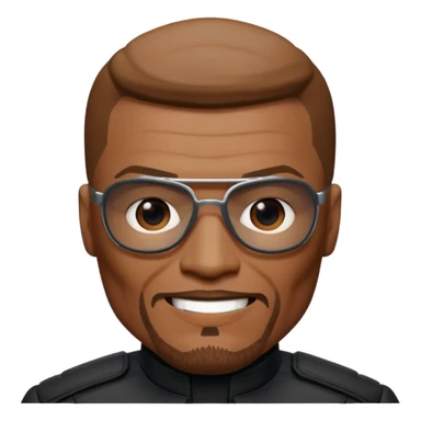 nick fury marvel movies character face only memoji sticker