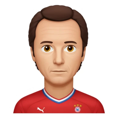 FC Bayern Munich Franz Beckenbauer in 1970s sticker