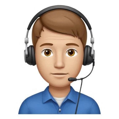 guy with light brown hair fair skin round and broad shoulders, at work IT GUY - LIGHTER SKIN, BIGGER GUY sticker