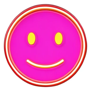 Neon signboard sticker