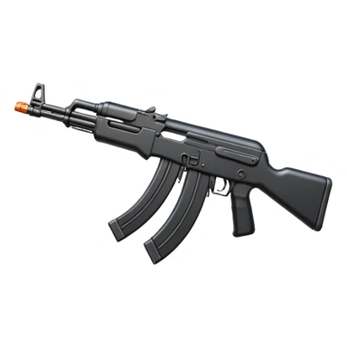 Kalashnikov assault rifle sticker